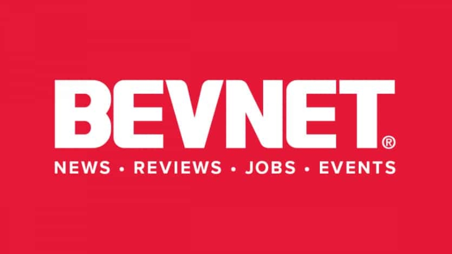 BEVNET logo in bold white letters on a red background, with the words NEWS • REVIEWS • JOBS • EVENTS in smaller white text below.