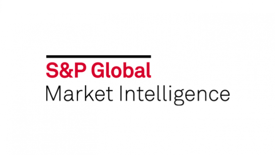 S&P Global Market Intelligence logo with S&P Global in red, bold text underlined in black, and Market Intelligence in black below on a white background.