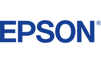 The image shows the blue Epson logo in bold, uppercase letters on a light gray background, reflecting a trusted name in consumer goods consulting.