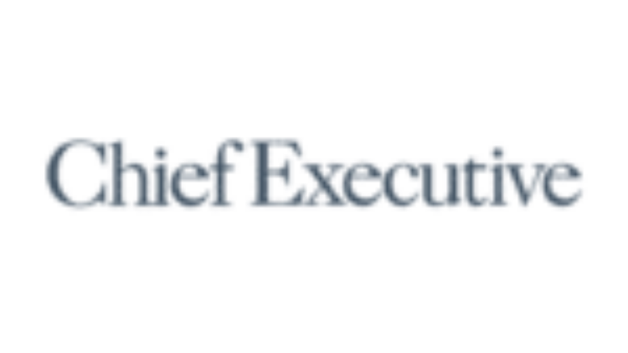 The image displays the words Chief Executive in a serif font, centered on a white background.