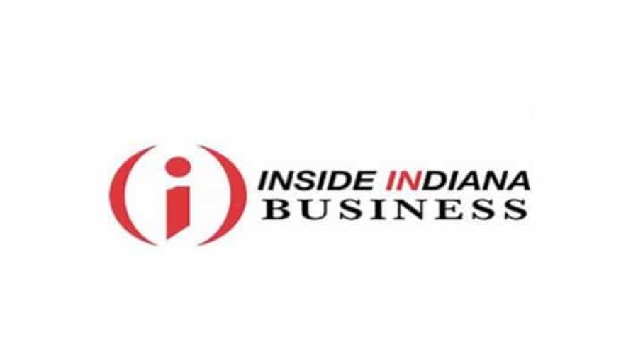 The logo for Inside Indiana Business, featuring a red lowercase i inside a partial red circle, next to the words INSIDE INDIANA BUSINESS with INDIANA in red and the rest in black.