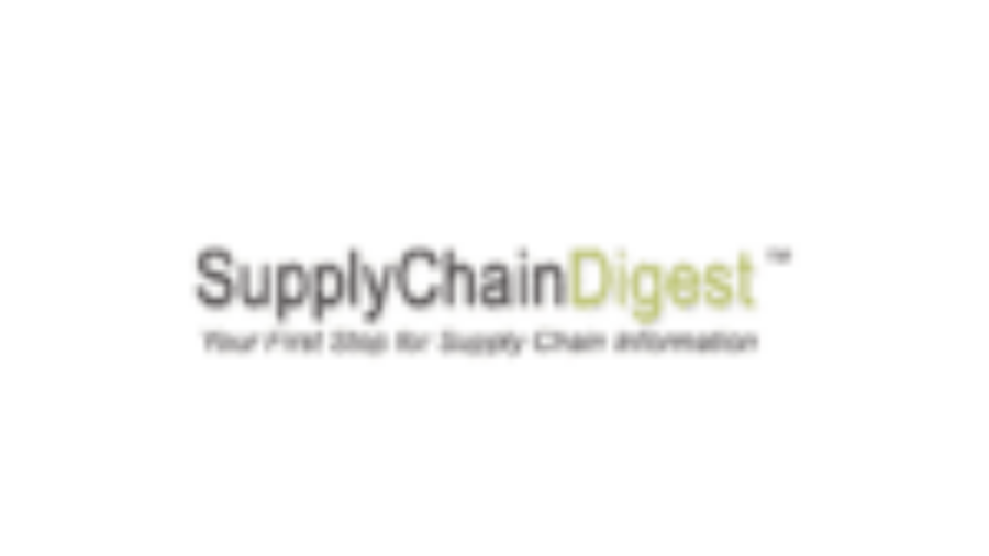 Logo for SupplyChainDigest. The text reads SupplyChainDigest with Digest in green, followed by the tagline Your First Stop for Supply Chain Information underneath. The background is white.