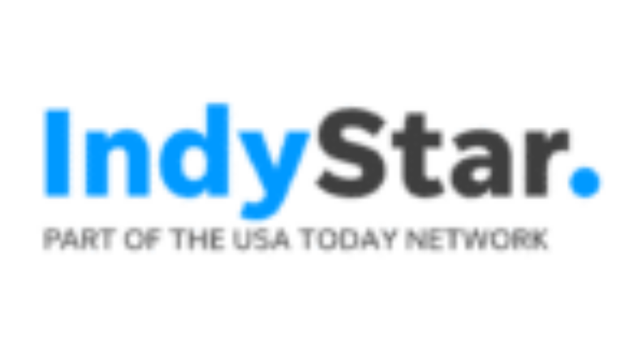 The IndyStar logo with Indy in blue and Star. in black, followed by a blue dot. Below, it says PART OF THE USA TODAY NETWORK in gray capital letters.
