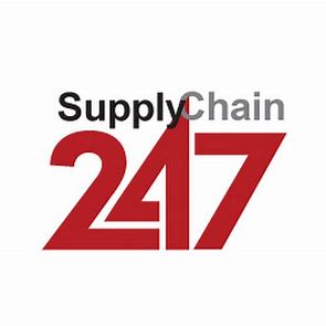 Logo with the words Supply Chain above large red numbers 247, representing Supply Chain 24/7 on a white background.