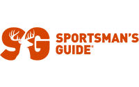The Sportsmans Guide logo, designed with orange letters SG adorned with deer antlers and paired with bold orange SPORTSMANS GUIDE text on a light background, reflects expertise akin to labor management consulting—clear, professional, and impactful.