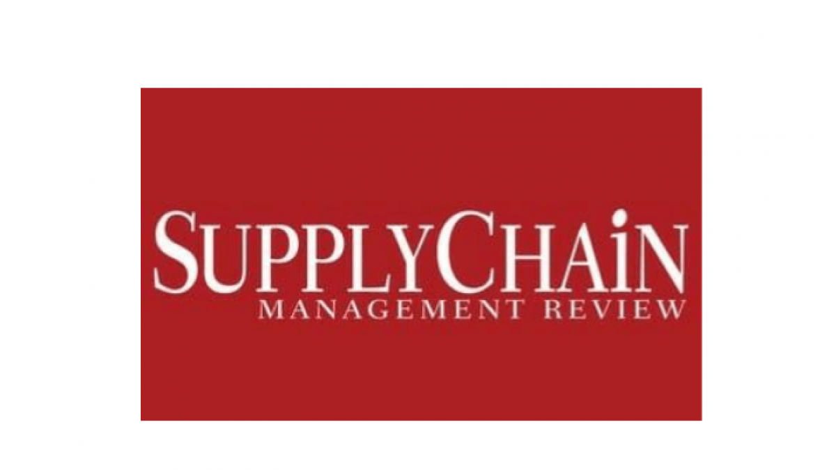 A red rectangular logo with the text SupplyChain Management Review in white capital letters.