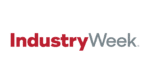 Logo with the words IndustryWeek in bold letters; Industry is in red and Week is in gray, with a white background.