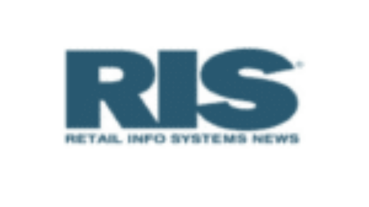 Logo with large blue letters RIS above smaller text reading RETAIL INFO SYSTEMS NEWS on a white background.