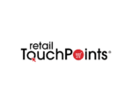 Retail TouchPoints logo with the words retail and TouchPoints in black text; the letter o in Touch is a mouse pointer icon, and the o in Points is a red shopping cart icon.