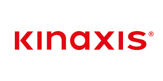 The image shows the Kinaxis logo with the word kinaxis in bold, lowercase red letters on a white background, reflecting the company's strong focus on strategic alliances.