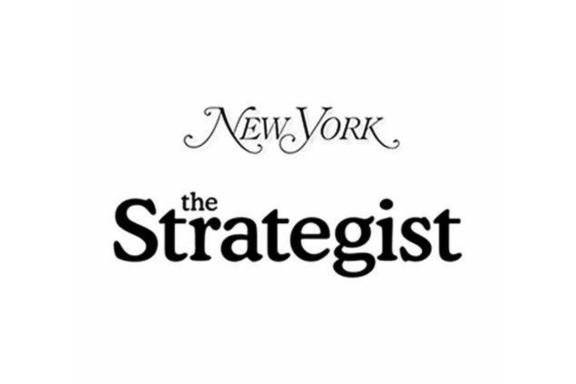 Logo for New York magazine’s The Strategist, featuring “New York” in elegant script above “The Strategist” in bold, black serif font on a white background—perfect for stories on shopping trends and tariffs.