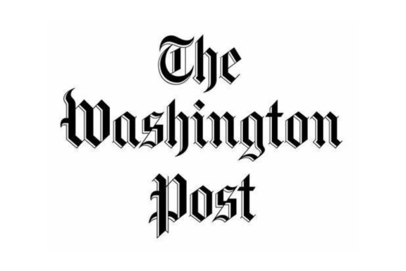 The Washington Post logo in black gothic-style font on a white background, often accompanying in-depth coverage of topics like tariffs.